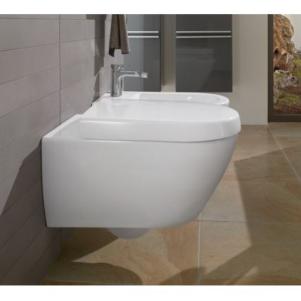 Villeroy & Boch 54000001 - Wandbidet SUBWAY 2.0 37x56 cm keramiek/wit