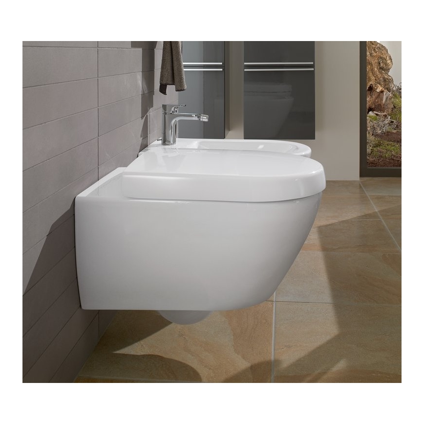 Villeroy & Boch 54000001 - Wandbidet SUBWAY 2.0 37x56 cm keramiek/wit
