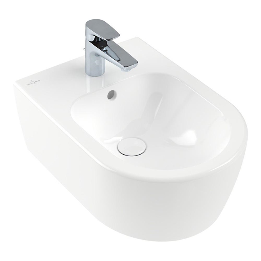Villeroy & Boch 54050001 - Wandhangend bidet AVENTO keramiek/wit