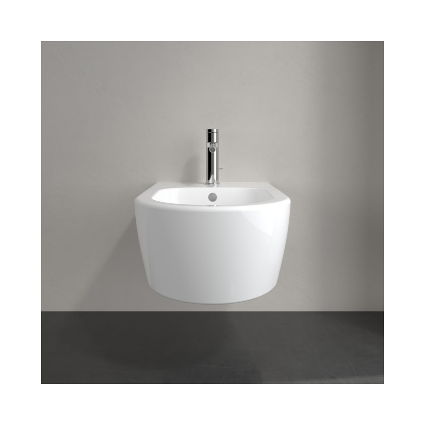 Villeroy & Boch 54050001 - Wandhangend bidet AVENTO keramiek/wit