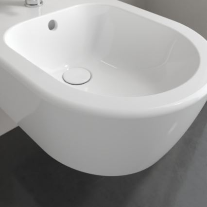 Villeroy & Boch 54050001 - Wandhangend bidet AVENTO keramiek/wit