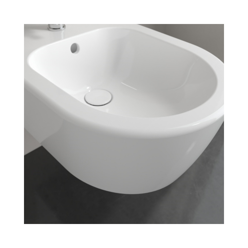 Villeroy & Boch 54050001 - Wandhangend bidet AVENTO keramiek/wit