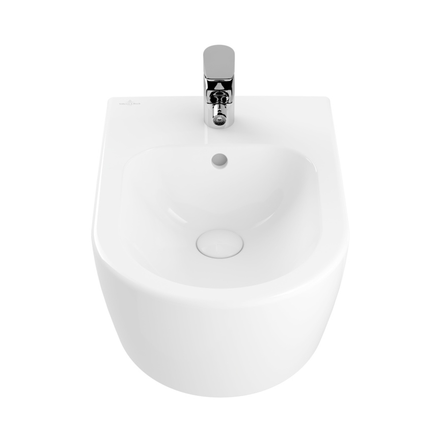 Villeroy & Boch 54050001 - Wandhangend bidet AVENTO keramiek/wit