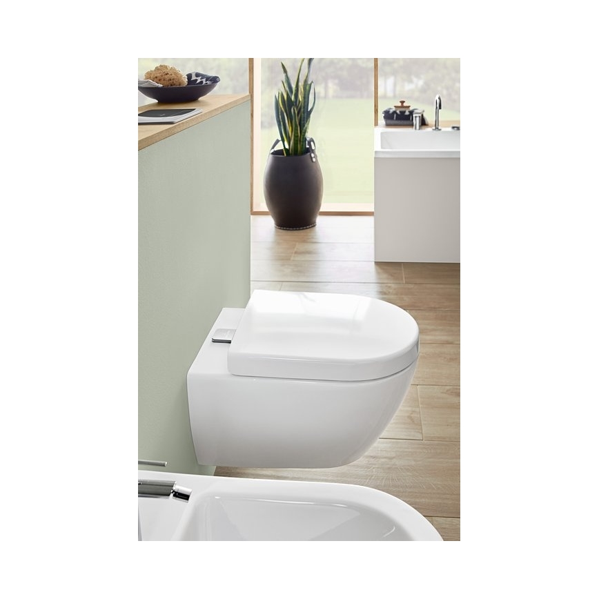 Villeroy & Boch 5614A1T2 - Hangend toilet SUBWAY 2.0 keramiek/wit