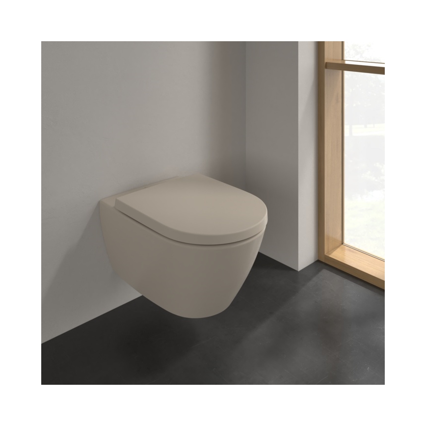 Villeroy & Boch 5614R0AM - Wandcloset SUBWAY 2.0 keramiek/beige