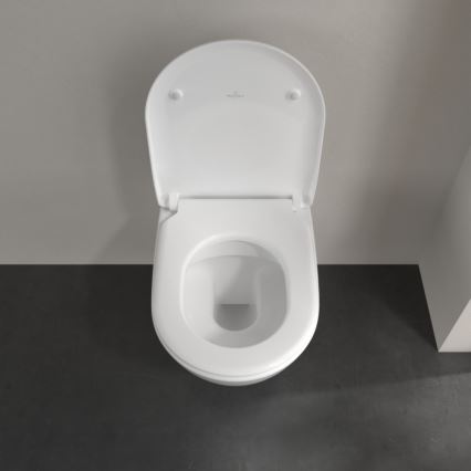 Villeroy & Boch 5614R201 - Hangend toilet met SoftClose-zitting SUBWAY 2.0 keramiek/wit