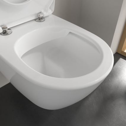 Villeroy & Boch 5614R201 - Hangend toilet met SoftClose-zitting SUBWAY 2.0 keramiek/wit
