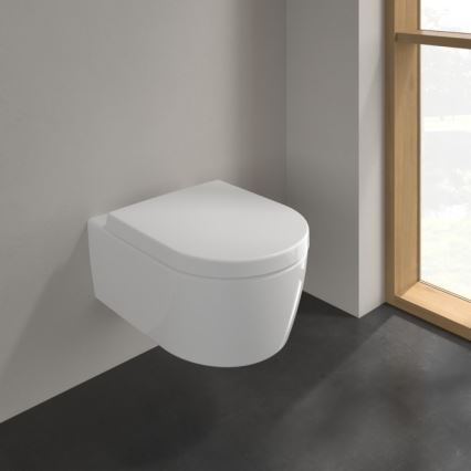 Villeroy & Boch 5656HR01 - Hangend toilet AVENTO met SoftClose zitting, keramiek/wit