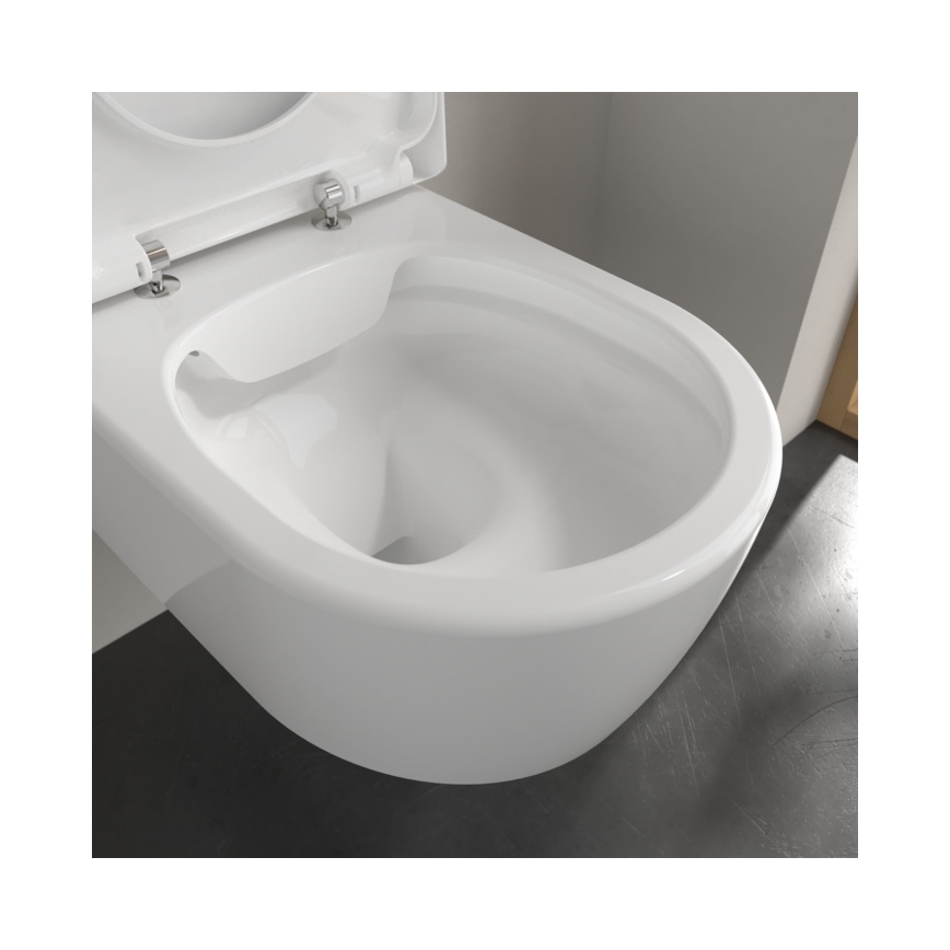 Villeroy & Boch 5656HR01 - Hangend toilet AVENTO met SoftClose zitting, keramiek/wit
