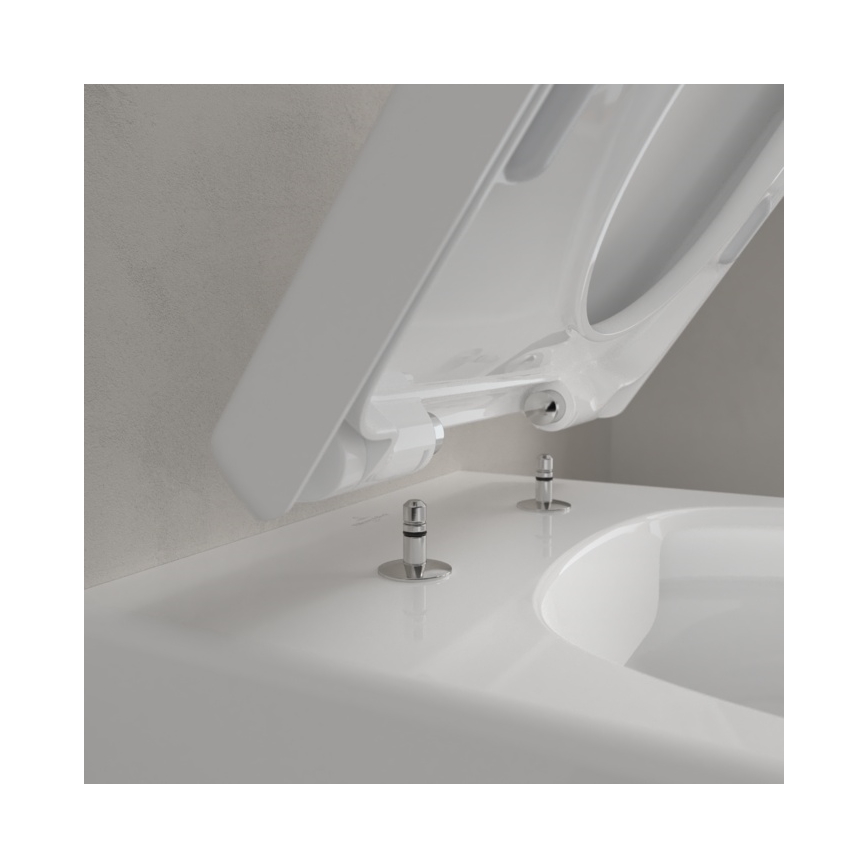 Villeroy & Boch 5656HR01 - Hangend toilet AVENTO met SoftClose zitting, keramiek/wit