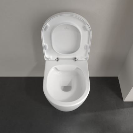 Villeroy & Boch 5656HRR1 - Wandcloset AVENTO met SoftClose-toiletbril, keramiek/wit