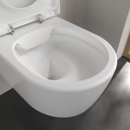 Villeroy & Boch 5656HRR1 - Wandcloset AVENTO met SoftClose-toiletbril, keramiek/wit