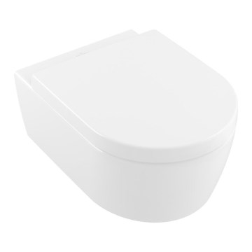 Villeroy & Boch 5656HRRW - Hangend toilet met SoftClose-zitting AVENTO keramiek/wit