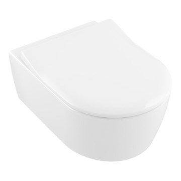 Villeroy & Boch 5656RS01 - Hangend toilet met SoftClose zitting AVENTO keramiek/wit