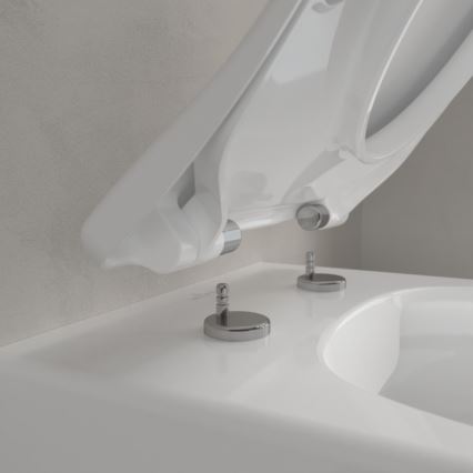 Villeroy & Boch 5656RSR1 - Hangend toilet met SoftClose-zitting AVENTO, keramiek/wit