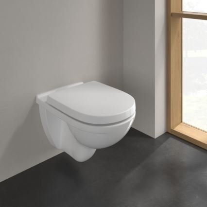Villeroy & Boch 5660H101 - Hangend toilet met toiletzitting O.NOVO keramiek/wit