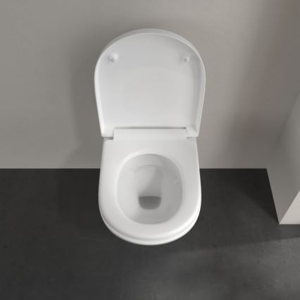 Villeroy & Boch 5660H101 - Hangend toilet met toiletzitting O.NOVO keramiek/wit