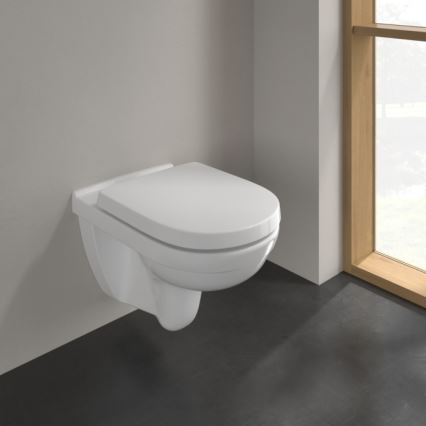 Villeroy & Boch 5660HR01 - Hangend toilet O.NOVO met SoftClose-toiletzitting, keramiek/wit