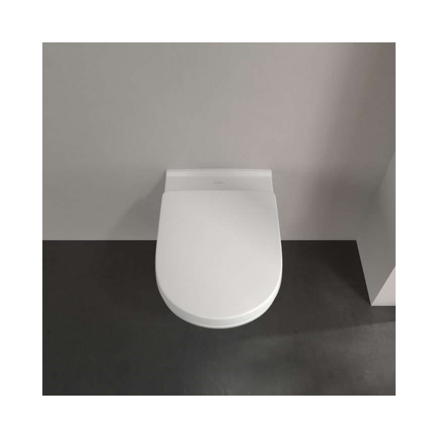 Villeroy & Boch 5660HR01 - Hangend toilet O.NOVO met SoftClose-toiletzitting, keramiek/wit