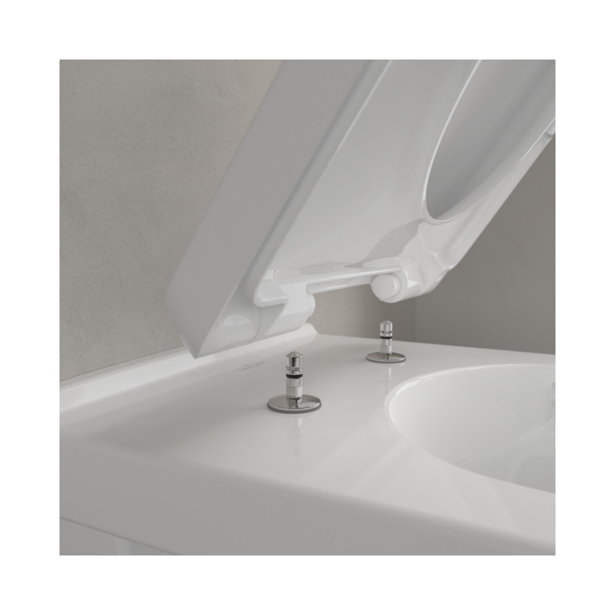 Villeroy & Boch 5660HR01 - Hangend toilet O.NOVO met SoftClose-toiletzitting, keramiek/wit