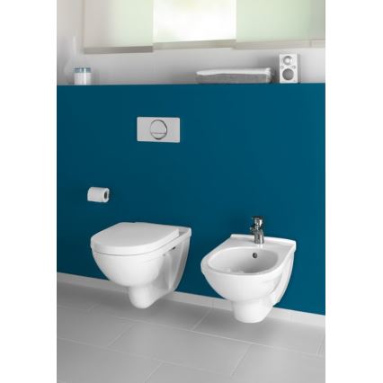 Villeroy & Boch 5660HR01 - Hangend toilet O.NOVO met SoftClose-toiletzitting, keramiek/wit