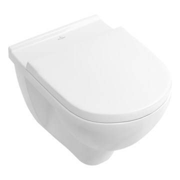 Villeroy & Boch 5660HR01 - Hangend toilet O.NOVO met SoftClose-toiletzitting, keramiek/wit