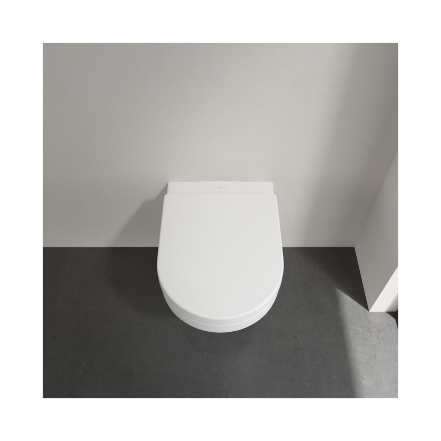 Villeroy & Boch 5684HRR1 - Wandcloset met SoftClose-toiletbril ARCHITECTURA keramiek/wit