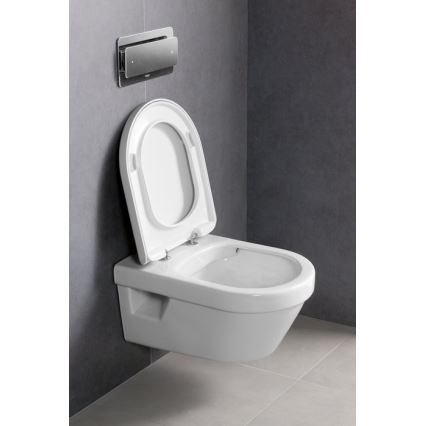 Villeroy & Boch 5684HRR1 - Wandcloset met SoftClose-toiletbril ARCHITECTURA keramiek/wit