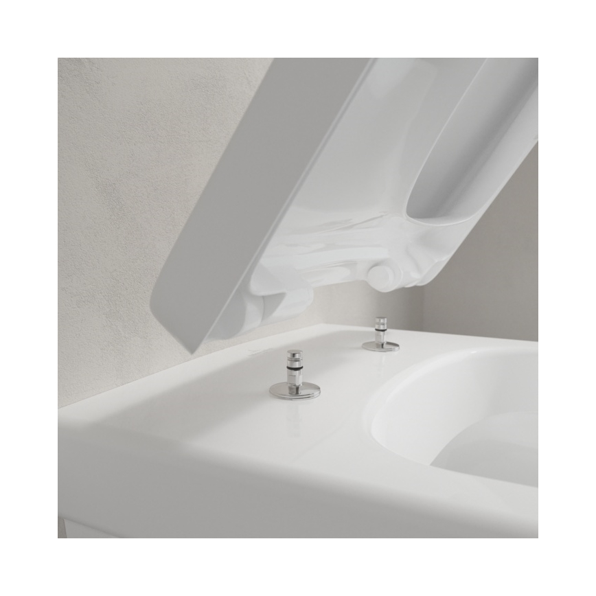 Villeroy & Boch 5685HR01 - Hangend toilet met SoftClose zitting ARCHITECTURA keramiek/wit