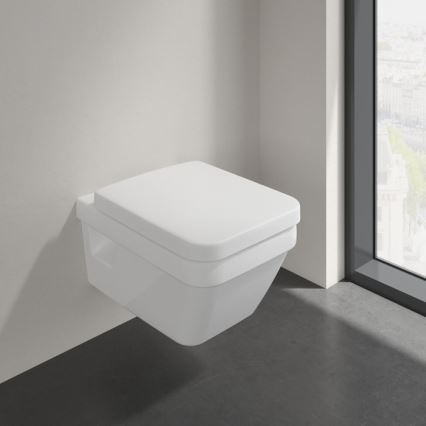 Villeroy & Boch 5685HR01 - Hangend toilet met SoftClose zitting ARCHITECTURA keramiek/wit