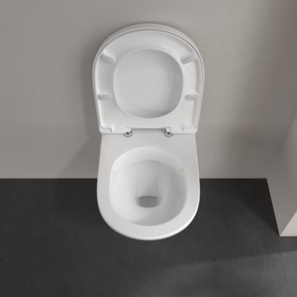Villeroy & Boch 5688HR01 - Hangend WC met SoftClose zitting O.NOVO keramiek/wit
