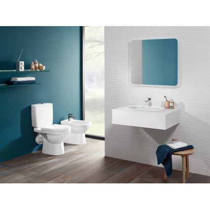 Villeroy & Boch 5760G101 - Combi-spoelreservoir voor WC O.NOVO, achter-/zijaansluiting, wit