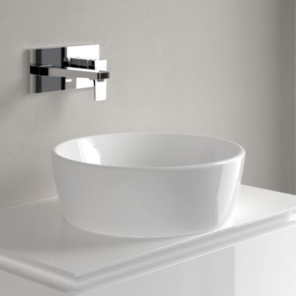 Villeroy & Boch 5A254501 - Opzetwastafel ARCHITECTURA Ø 45 cm keramiek/wit