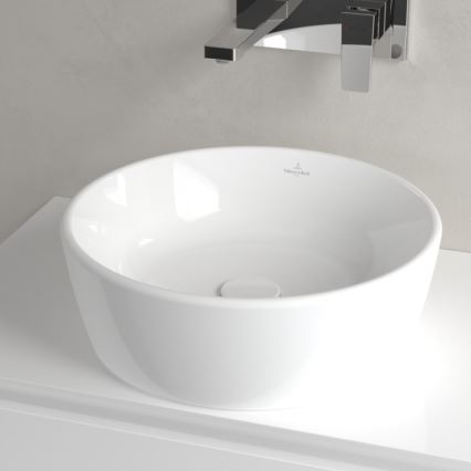 Villeroy & Boch 5A254501 - Opzetwastafel ARCHITECTURA Ø 45 cm keramiek/wit