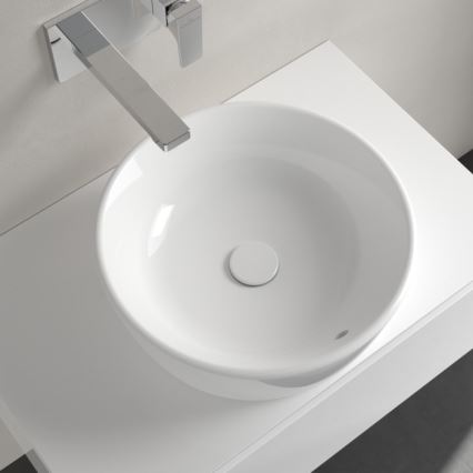 Villeroy & Boch 5A254501 - Opzetwastafel ARCHITECTURA Ø 45 cm keramiek/wit