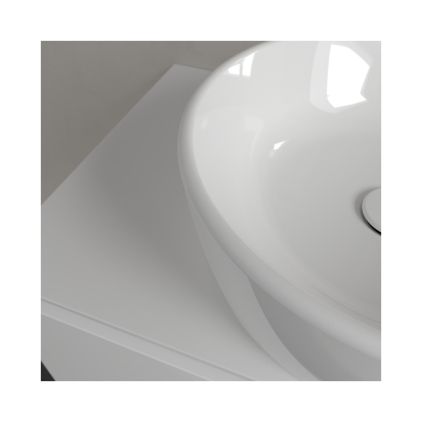 Villeroy & Boch 5A254501 - Opzetwastafel ARCHITECTURA Ø 45 cm keramiek/wit