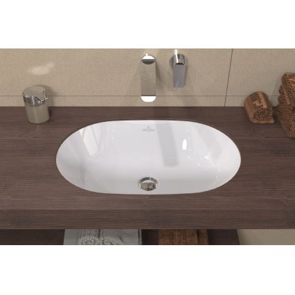 Villeroy & Boch 5A766001 - Inbouwwastafel ARCHITECTURA 57x37,5 cm keramiek/wit