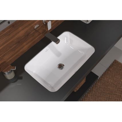 Villeroy & Boch 5A776001 - Inbouwwastafel ARCHITECTURA 57x37 keramiek/wit