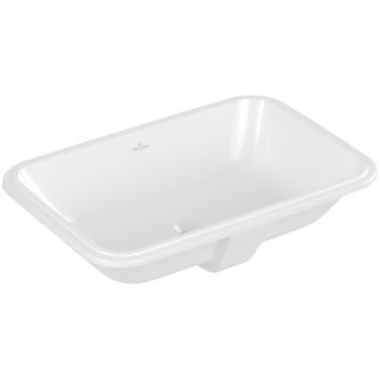 Villeroy & Boch 5A776001 - Inbouwwastafel ARCHITECTURA 57x37 keramiek/wit