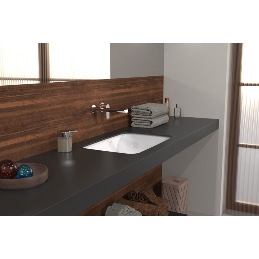 Villeroy & Boch 5A776101 - Inbouwwastafel ARCHITECTURA 57 x 37 cm keramiek/wit