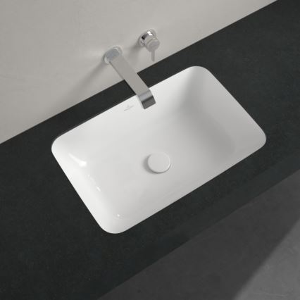 Villeroy & Boch 5A776101 - Inbouwwastafel ARCHITECTURA 57x37 cm keramiek/wit