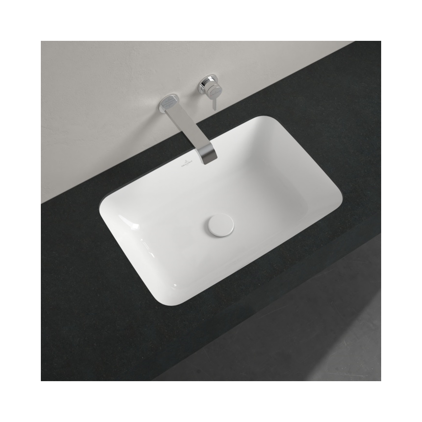 Villeroy & Boch 5A776101 - Inbouwwastafel ARCHITECTURA 57x37 cm keramiek/wit