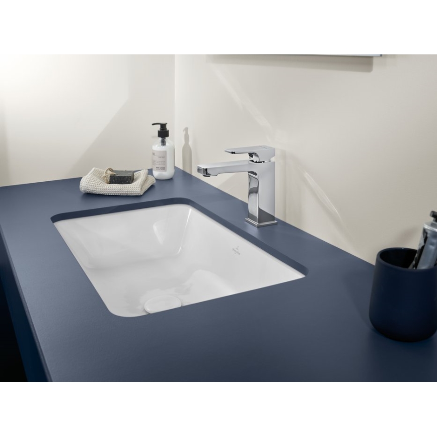 Villeroy & Boch 5A776101 - Inbouwwastafel ARCHITECTURA 57x37 cm keramiek/wit