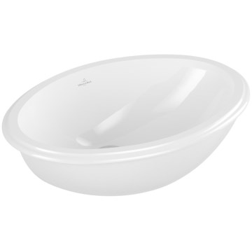 Villeroy & Boch 61470001 - Inbouwwastafel EVANA 50x35 cm keramiek/wit