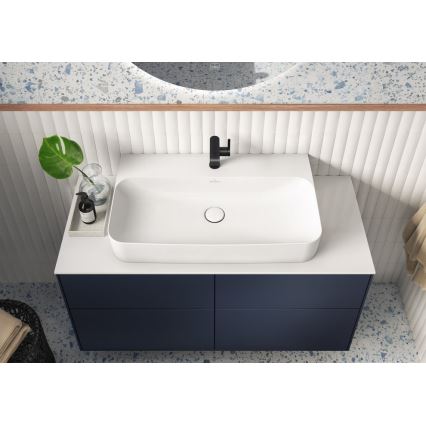 Villeroy & Boch 680800RW - Wastafelafvoer wit/glanzend chroom