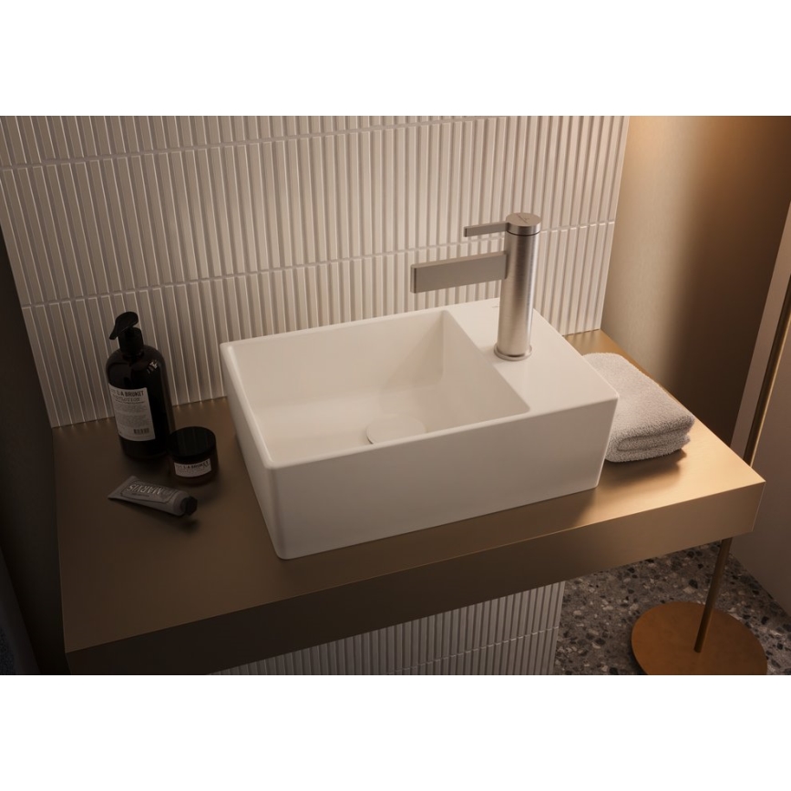 Villeroy & Boch 68100001 - Wastafelafvoer wit/glanzend chroom