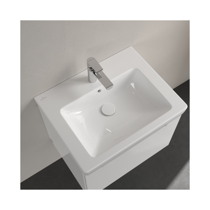 Villeroy & Boch 7113F001 - Wandwastafel SUBWAY 2.0 60x47 cm keramiek/wit