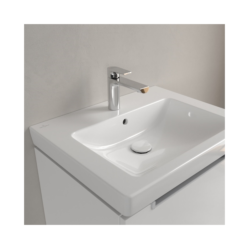Villeroy & Boch 7113F001 - Wandwastafel SUBWAY 2.0 60x47 cm keramiek/wit