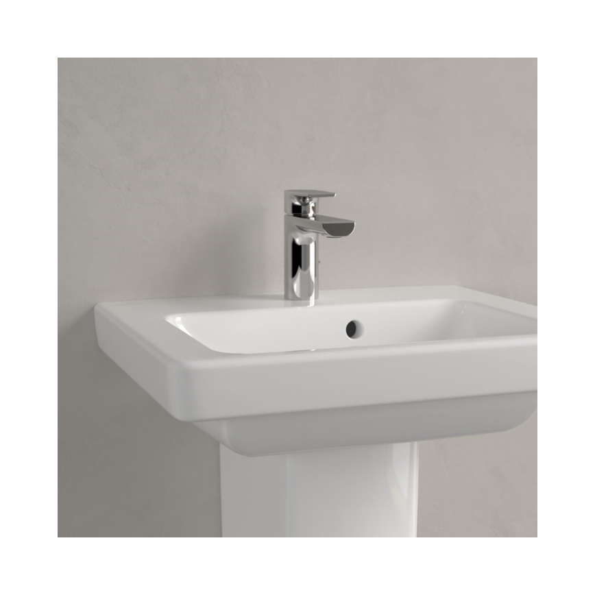 Villeroy & Boch 73155001 - Wastafel SUBWAY 2.0 50x40 cm, wandhangend, keramiek/wit