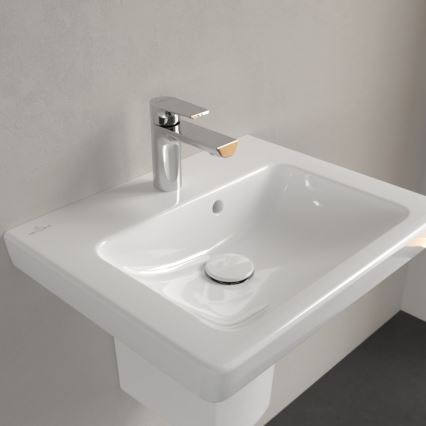 Villeroy & Boch 73155001 - Wastafel SUBWAY 2.0 50x40 cm, wandhangend, keramiek/wit